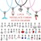 150-Piece Mixed-Style Jewelry Making Kit – DIY Charm Bracelet & Necklace Craft Set with Beads, Pendants, and Chains for Handmade Accessories